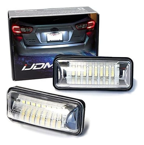 Ijdmtoy Kit De Luces De Matrícula Led Completo De 3w Oem-fit