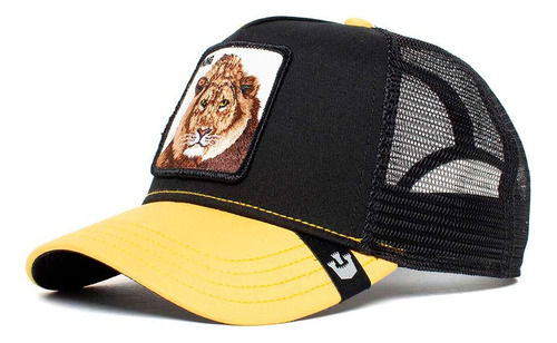 Gorra Goorin Baseball The King Lion Animales Trucker León