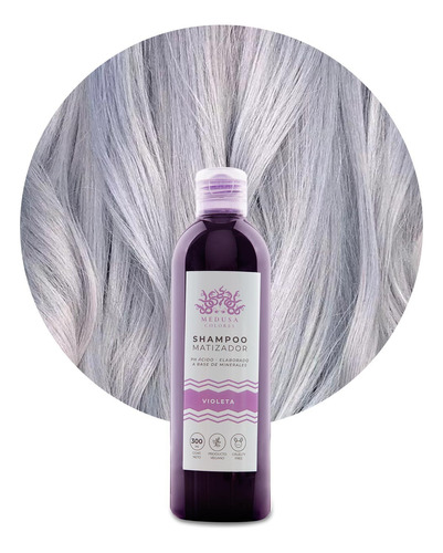 Shampoo Matizador Violeta Medusa Colores X 300ml