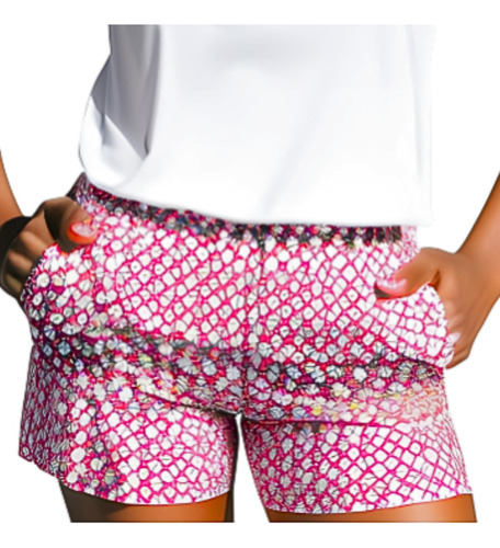 Kit 12 Shorts Feminino Praia Adulto Atacado 