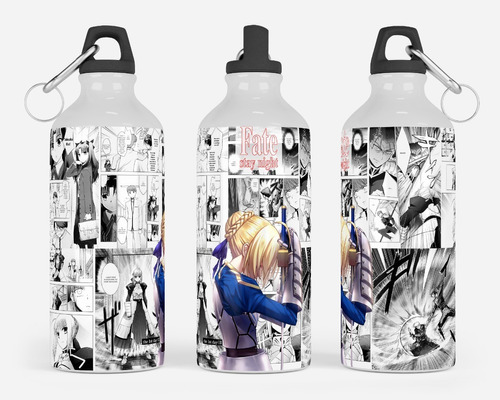 Fate Stay Night Termo Deportivo Anime 600 Ml