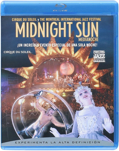 Cirque Du Solei - Midnight Sun Blu Ray Película Nuevo