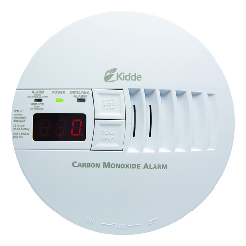 Kidde - Alarma De Detector De Monoxido De Carbono Accionada