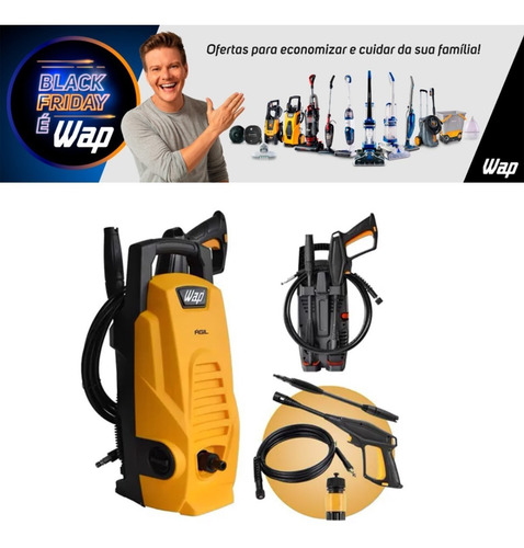 Lavadora Alta Pressão 1300psi Agil 1800 Wap
