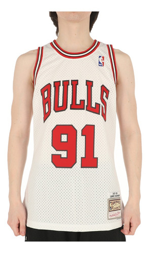 Camiseta Mitchell & Ness Chicago Bulls Dennis Rodman Hombre