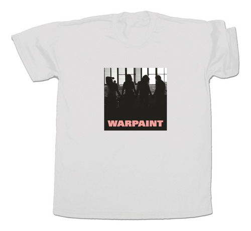 Imagen 1 de 2 de Remera Warpaint Unisex Indie Rock Banda