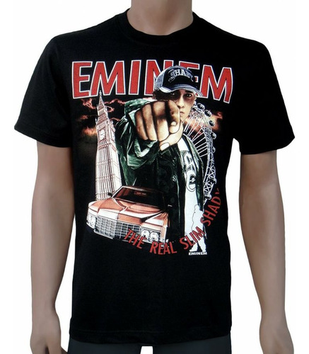 Camiseta Slim Shady,  Alter Ego Del Rapero Eminem Playera 