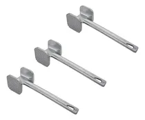 Comprar Set X3 Martillo Bate Bife Para Carne Tiernizador De Aluminio