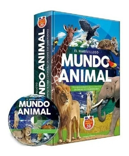 Libro Mundo Animal 3d Secreto Y Maravilloso Para Niños