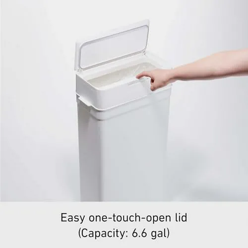 Cubo De Basura Con Sello Hermético, Sin Olores, Previene Fug