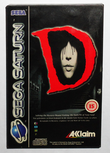 D Sega Saturn Original Completo (Usado)