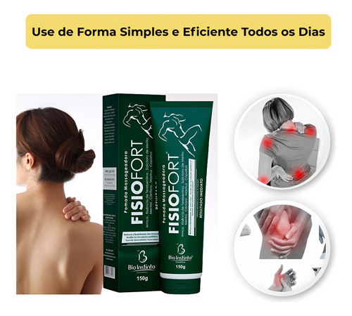 Kit Completo Fisiofort 4 Em 1-slim, Gold, Premium E Original Mentolado Herbal Com Toque De Cânfora E Arnica Herbal Cítrico Suave Floral Fresco Com Fundo Herbal Cítrico Picante