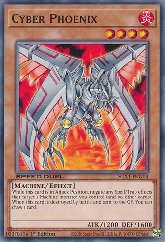 Cyber Phoenix - Ledd Yugioh