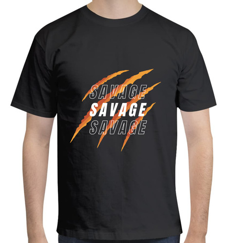 Playera Diseño Salvaje - Savage - Moda