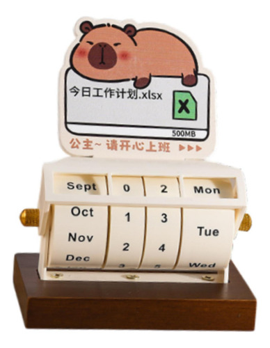 Calendario De Escritorio Con Ruedas, Calendario De De Pie,
