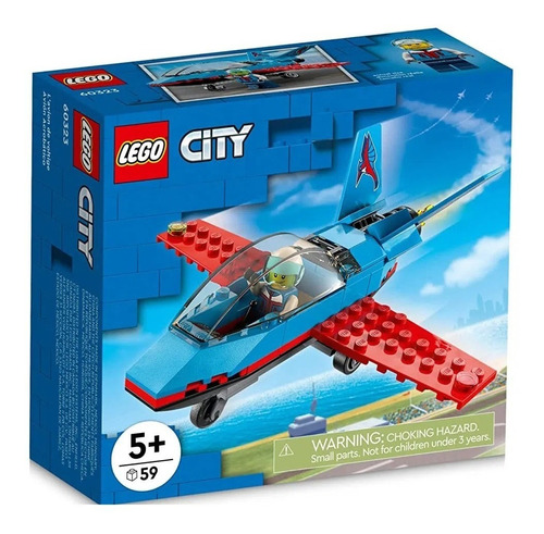 Lego City Avión Acrobacias 60323 Building Oferta Envío Ya