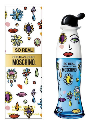 Perfume Moschino So Real Edt 50 Ml Original Sellado 