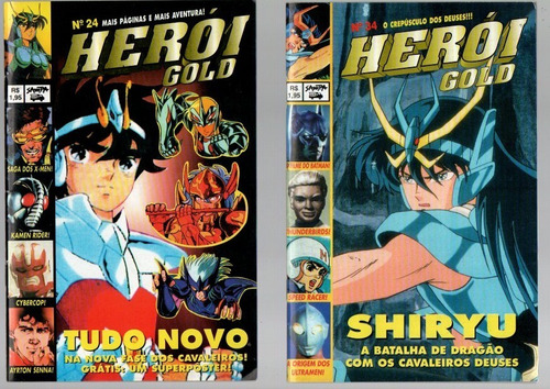 Revista Herói Gold Nº 24,34,51   (184)