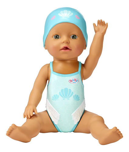 Baby Born Born So A Good Swimmer Doll; 3 Años En Adelante, F