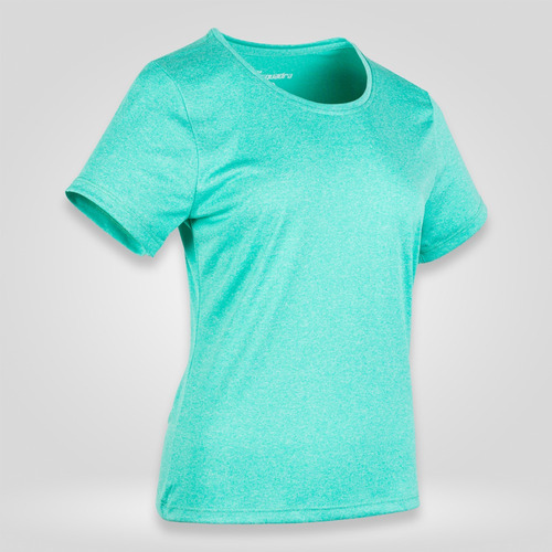 Playera Deportiva Squadra Azul Claro Para Mujer