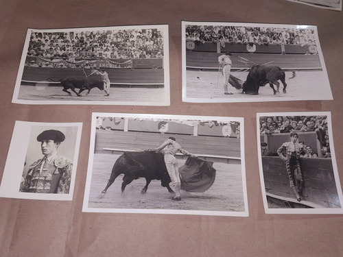 Vint_retro Torero El Pireo Acho 1965 Fotografía Antigua