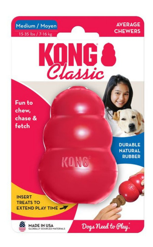 Imagem 2 de 7 de Brinquedo Kong Classic M