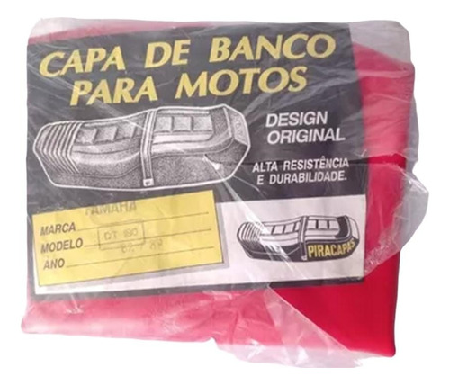 Capa Banco Yamaha Dt 180 1982/1985 Piracapas Cores