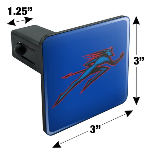 Depaul Primary Logo Tow Trailer Hitch Cover Plug Insert 1 1/
