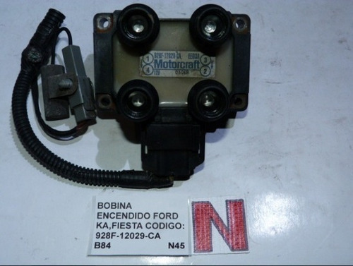 Bobina Encendido Ford Ka, Fiesta Codigo: 928f-12029-ca (Usado)