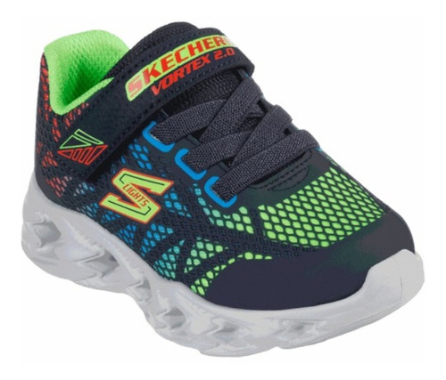 Zapatillas Skechers Lights Vortex 2.0 Niños 400602n-nvmt