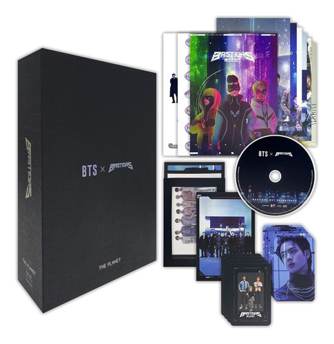 Álbum Bts Cd Disco Kpop The Planet Filme Bastions Original