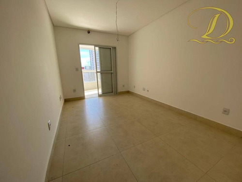 Cobertura Com Vista Do Mar, 3 Dormitórios Suítes Na Vila Guilhermina À Venda!! - Co0047