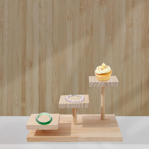 Suporte Para Bolo De Madeira, Torre De Cupcakes, Escada De