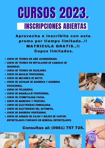 Imagen 1 de 1 de Cursos 2023