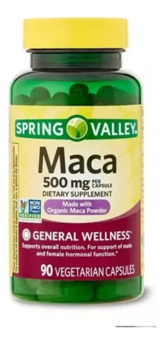 Maca 500 Mg Spring Valley 90 - Unidad a $754