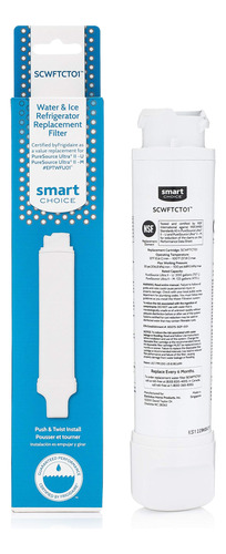 Smart Choice Scwftcto1 Filtro De Agua Eptwfu01 Y Ewf02, 1, V