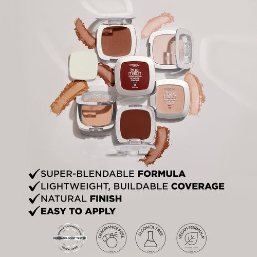 Base De Maquillaje L'oreal Paris True Match W3 Light Medium