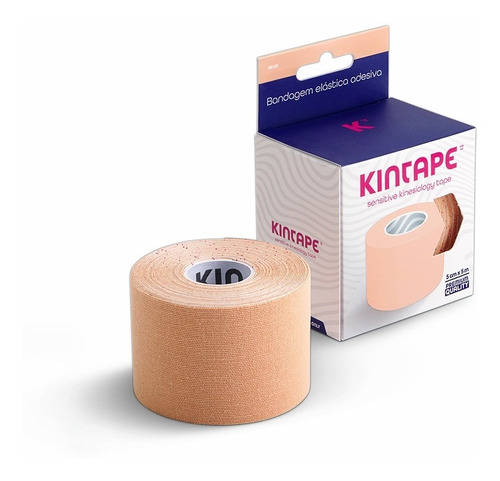 Kintape Sensitive Kinesiology Tape 5cm X 5m - Basic Bege