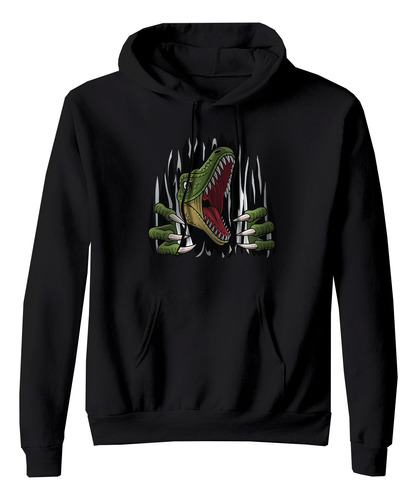 Sudadera Gorro Dinosaurio Rex Ganas De Salir Imporesion 3d