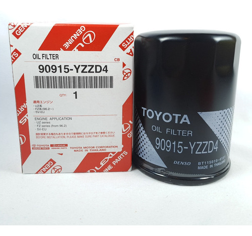 Filtro Aceite 4runner 4.0  1gr  2003-2008   90915-yzzd4