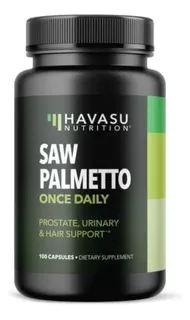 Saw Palmetto Dht Bloqueador Para Prevenir Pérdida De Cabello