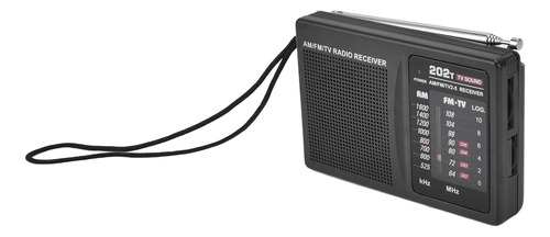 Radio Fm Am, Tv Portátil, Radio De Bolsillo Para Sintonizar