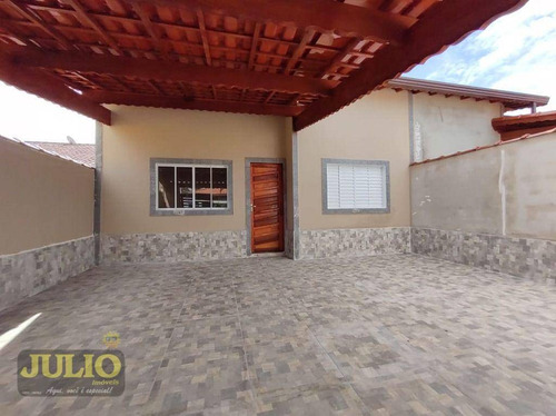 Imagem 1 de 10 de Casa Com 2 Dormitórios À Venda, 92 M² Por R$ 329.900,00 - Nossa Senhora De Fátima - Mongaguá/sp - Ca4148
