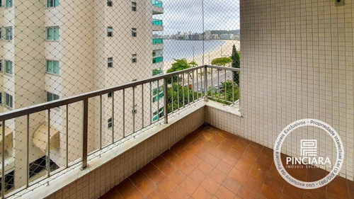 Imagem 4 de 24 de Apartamento Vista Mar Com 1 Quarto E 1 Suíte À Venda, 90 M² Por R$ 750.000 - Icaraí - Niterói/rj - Ap0168