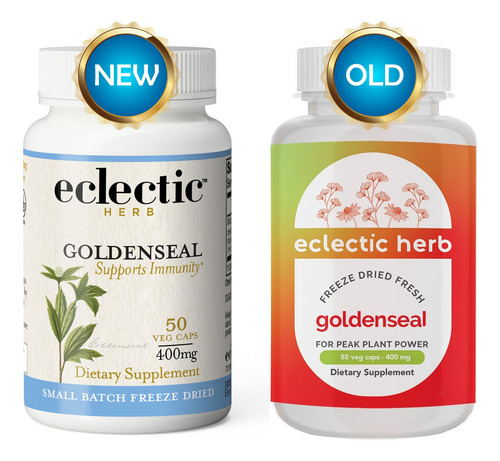 Eclectic Institute Cápsulas Golden Seal Liofilizado 50 Ct