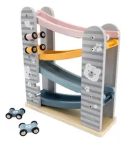Comprar Deslizador Pista De Autos De Madera Polar B Bebes Niños