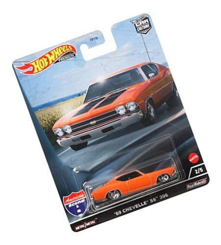 Chevelle Ss 306 '69 Muscle Hot Wheels Premium