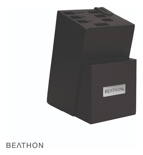 Set 14 Cuchillos Cocina Acero Inoxidable Negro Beathon