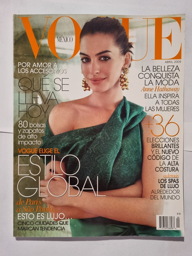 Anne Hathaway Vogue Abril 2009 Revista