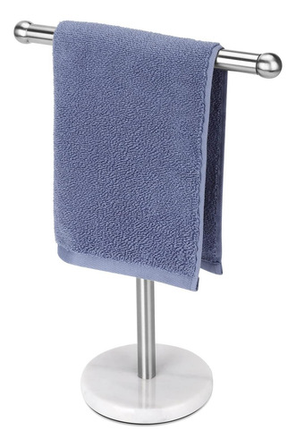 Soporte Para Toallas De Mano Con Base De Mármol Pesado, Toal